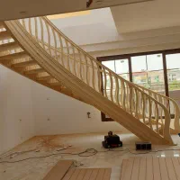 ساخت پله چوبی|خدمات پیشه و مهارت|بابل, |دیوار