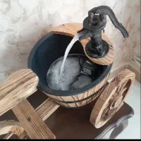 آبنمای طرح سه چرخه خارجی آنتیک ودکوری