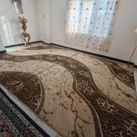 دو عدد گلیم فرش زر بافت پلنگی