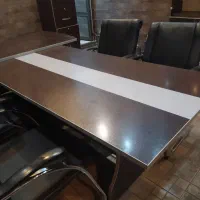 فروش میز ریاست ومیز کنفرانس به همراه صندلی|مبلمان اداری|مرند, |دیوار