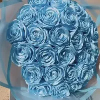 گل رز روبانی