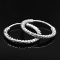 گوشواره حلقه ایی نقره طرح طلا|بدلیجات|مشهد, گلشور|دیوار