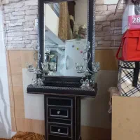 آینه و شمعدان (کنسول)|مبلمان خانگی و میز عسلی|قم, سراجه|دیوار