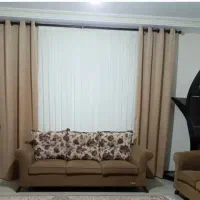 مبل راحتی هفت نفره و میز عسلی