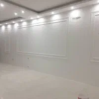 نقاشی ساختمان نقاش رنگ‌کاری  رنگ امیزی بتونه کاری|خدمات پیشه و مهارت|مشهد, جاهد شهر|دیوار