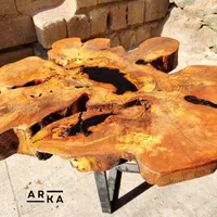 میز جلومبلی روستیک وسط مبلی چوبی عسلی روستیک|مبلمان خانگی و میز عسلی|تهران, مسگرآباد|دیوار
