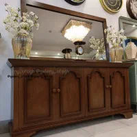 کنسول ژاکلین +میز تلویزیون چوب راش