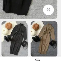 بافت یقه اسکی رنگ شتری|لباس|سرپل ذهاب, |دیوار
