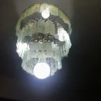 لوستر شیشه ای سالم سالم|لوستر و چراغ آویز|رشت, پیرکلاچای|دیوار