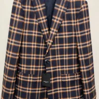 کت تک چهارخونه با جلیغه ترک نو