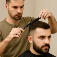 آرایشگر آقایان (در منزل)
