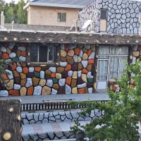 سیمان کاری طرح سنگ و چوب وکلیه سیمان کاری .