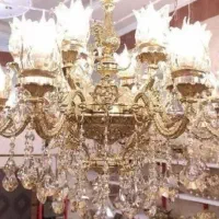 لوستر برنز|لوستر و چراغ آویز|بوشهر, |دیوار
