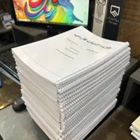 پرینت سیاه سفیدآ۴چاپ دورو۸۹۰رنگی۱۵۰۰ (حتی تعدادکم)|خدمات رایانه‌ای و موبایل|مشهد, راهنمایی|دیوار