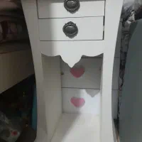 میز تلفن و دکوری چوب