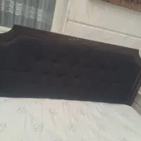 تخت mdfسایز ۱۲۰×۲طرح لمسه کاری مخملی|تخت و سرویس خواب|تهران, مهران|دیوار