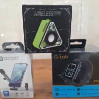 فروش پک ساعت هوشمند استیل میکروفون اسپیکر