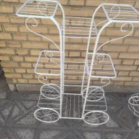 استند گل فلزی|گل و گیاه طبیعی|بروجن, |دیوار