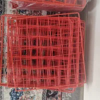 قفسه مشبک ۳۲ در ۳۲ برای کتابخانه ویا مغازه و دکور