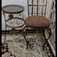 آینه وپایه ونخت دونفره و میز تلفن  سالم|بوفه، ویترین، کنسول|مشهد, شهرک بهارستان|دیوار