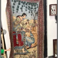 پرده قلمکارقاجاری قدیمی