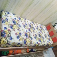 تخت دوطبقه همراه تشک درحد نو- جنس ام دی اف باکیفیت|تخت و سرویس خواب|مشهد, سید رضی|دیوار