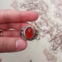انگشتر نقره عقیق یمنی|جواهرات|محمدشهر, همایون ویلا|دیوار