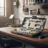 جعبه آچار بکس40عددی|ابزارآلات|مشهد, فلسطین|دیوار