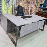 میزمدیریتی دفتری اثاثه/ وکیوم هایگلاس ال دار|دفتر کار|تهران, نعمت‌آباد|دیوار