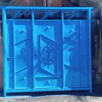 درب ماشین رو حیاط آهنی سه لنگه|مصالح و تجهیزات ساختمان|اردبیل, |دیوار