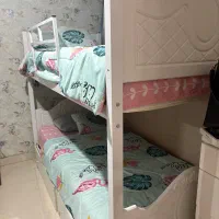 تخت دو طبقه|تخت و سرویس خواب|تهران, تجریش|دیوار