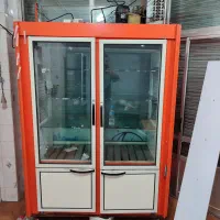 یخچال چهار درب ویترینی ایستاده|یخچال و فریزر|رشت, یخسازی|دیوار