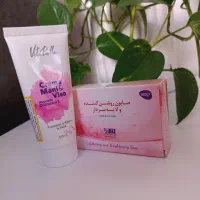 صابون روشن کننده ولایه بردار