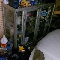 ویترین سه طبقه تمام آلومینیم