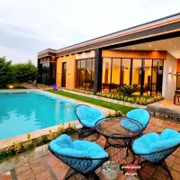 زیبایی فضای باز با صندلی باغی بامبو نیکو