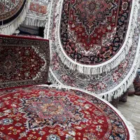 فرش دایره ۱×۱ متر  هریس مارک ایپک ۷۰۰شانه|فرش|تبریز, |دیوار