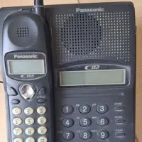 تلفن بی سیم پاناسونیک قدیمی tc 1222sud کارکرده|تلفن رومیزی|شیراز, زرگری|دیوار