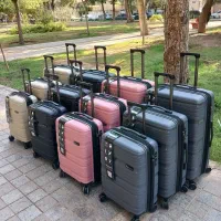 چمدان ست پرفروش طرح موج جدید با ضمانت بدنه