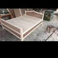 مبل وتخت چوبی تولیدی مریم|مبلمان خانگی و میز عسلی|قشم, |دیوار