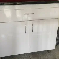 ابچکان‌وکابینت‌وسینگ..میزتی‌وی..گلیم‌|آب‌چکان و نظم‌دهنده ظروف|جوانرود, |دیوار