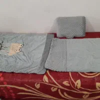 سرویس خواب ۲قلودختروپسرانه لهاف دشک بالش سیسمونی|اسباب و اثاث بچه|تهران, نازیآباد|دیوار