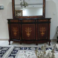 اینه و کنسول جنس چوب|بوفه، ویترین، کنسول|تهران, خواجه نظام الملک|دیوار