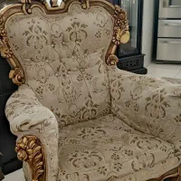 مبل سلطنتی9نفره*نو* فوری|مبلمان خانگی و میز عسلی|شاهدشهر, |دیوار