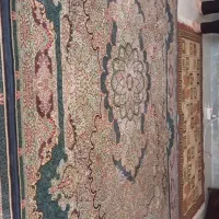 فرش ۹متری ۶متری قصر ایرانیان دستباف گونه|فرش|ماهدشت, |دیوار