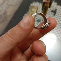 انگشتر نقره نگین دار طرح جدید|زیورآلات و اکسسوری|محمدشهر, شهرک پیام (مهرالبرز)|دیوار