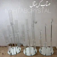 شمعدان لوله کریستالی درجه یک|صنایع دستی و سایر لوازم تزئینی|تهران, هرندی|دیوار