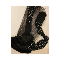 جوراب شلواری زنبوری نگین دار