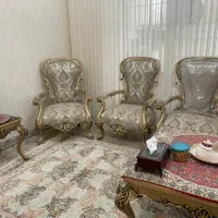 فروش مبل استیل همراه با ناهار خوری ۶نفره