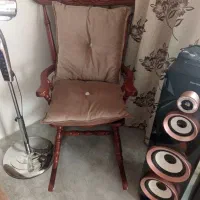 صندلی راک چوب راش|مبلمان خانگی و میز عسلی|مشهد, الهیه|دیوار