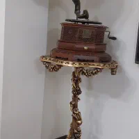 گرامافون آنتیک قدیمی عتیقه هندی سایز بزرگ